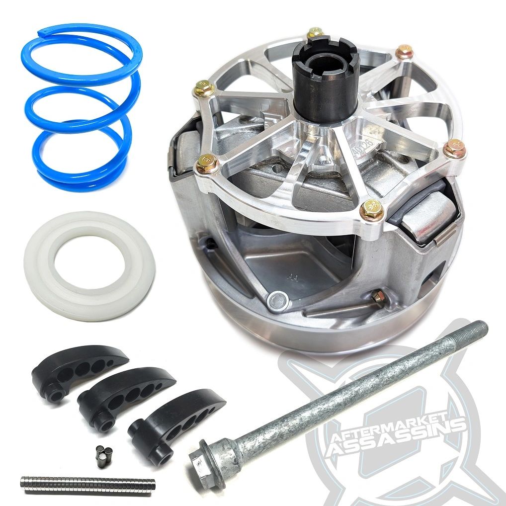 thumbnail interactive-video image 1 of HD Performance Primary Drive Clutch Upgrade For 2021 Polaris RZR Turbo XP – Mother Clutcher Kit 1 of 4